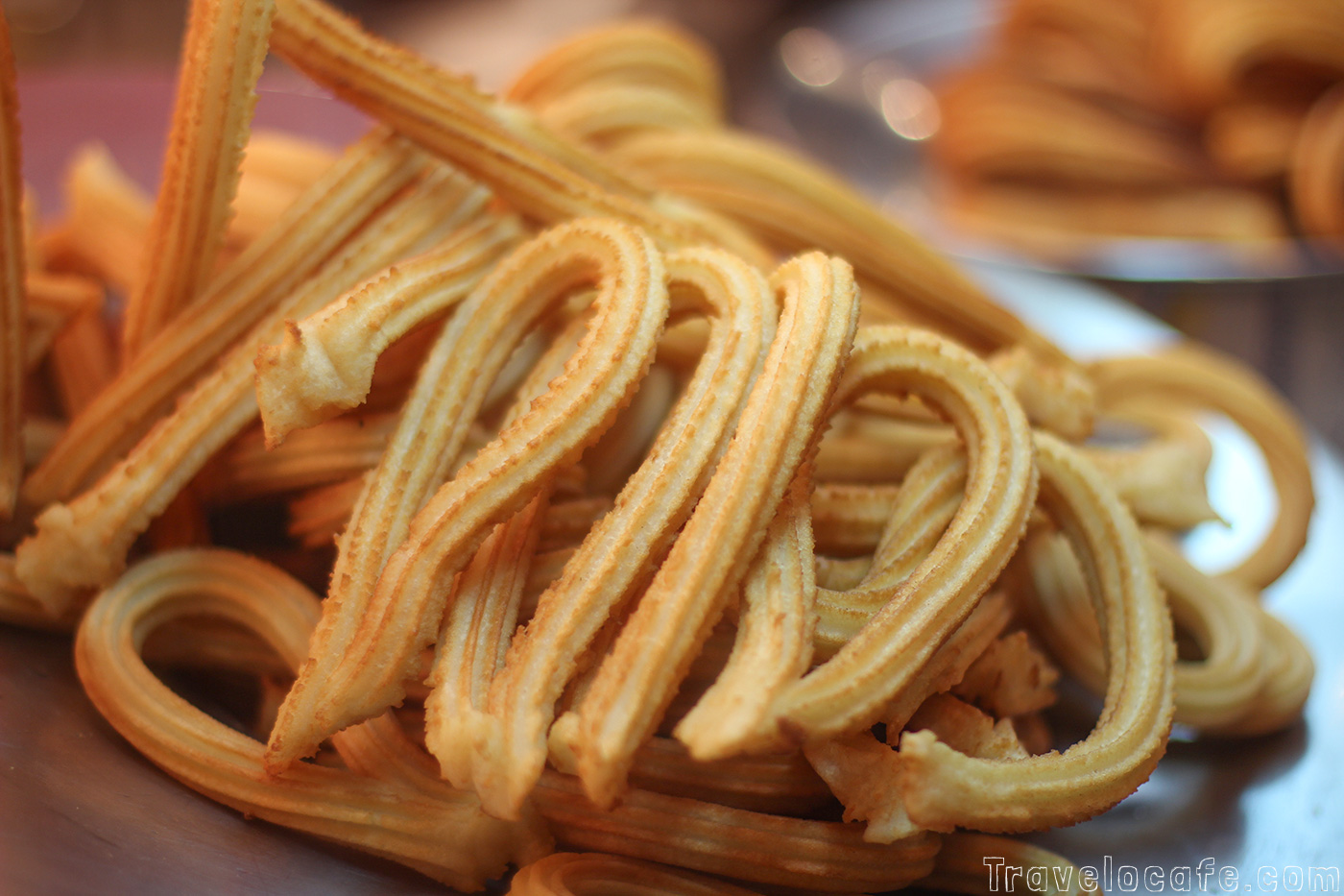 Churros with chocolate - Food in Spain