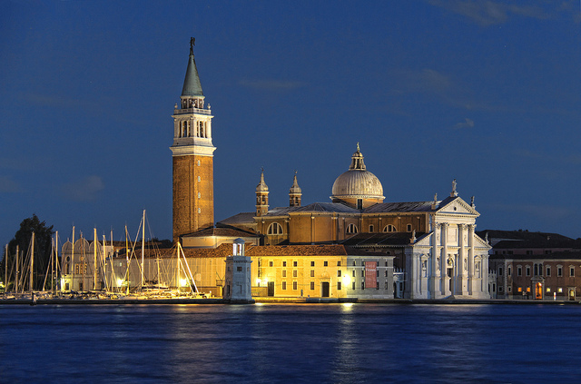 Nightfall in Venice