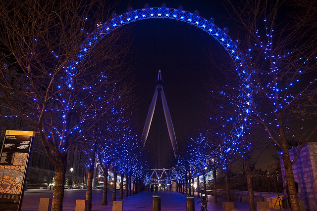 The London Eye @ night