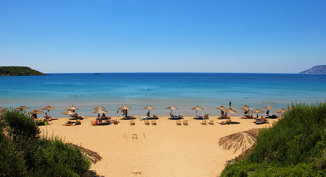 Gerakas Beach in Vassilikos, Zante