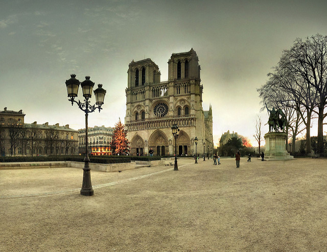 Cathédrale Notre-Dame de Paris - 22-12-2007 - 8h35