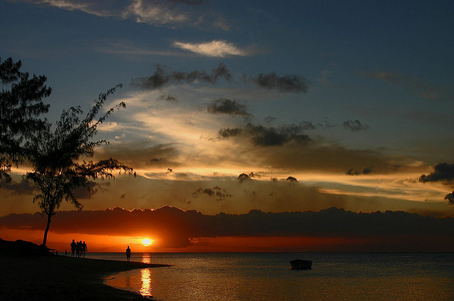 Sunset Mauritius