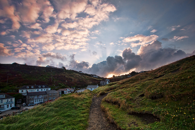 Sunrise Over Mullion Cove