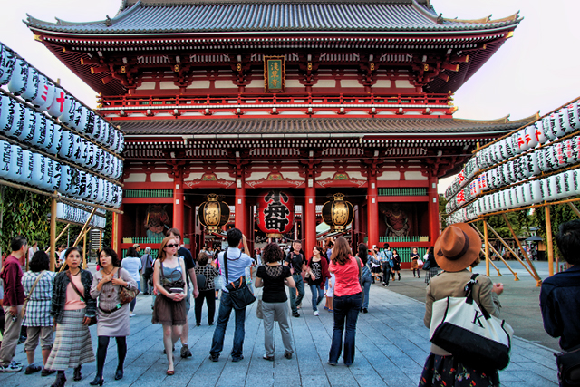 Entrace of Senso-ji Temple, Tokyo