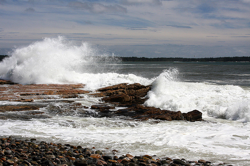 Seawall Waves, Acadia National Park