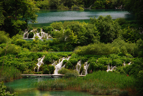 (566)  Plitvička jezera / Plitvice Lakes / Plitwitzer Seen