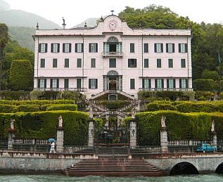 Villa Carlotta, view from Lake Como